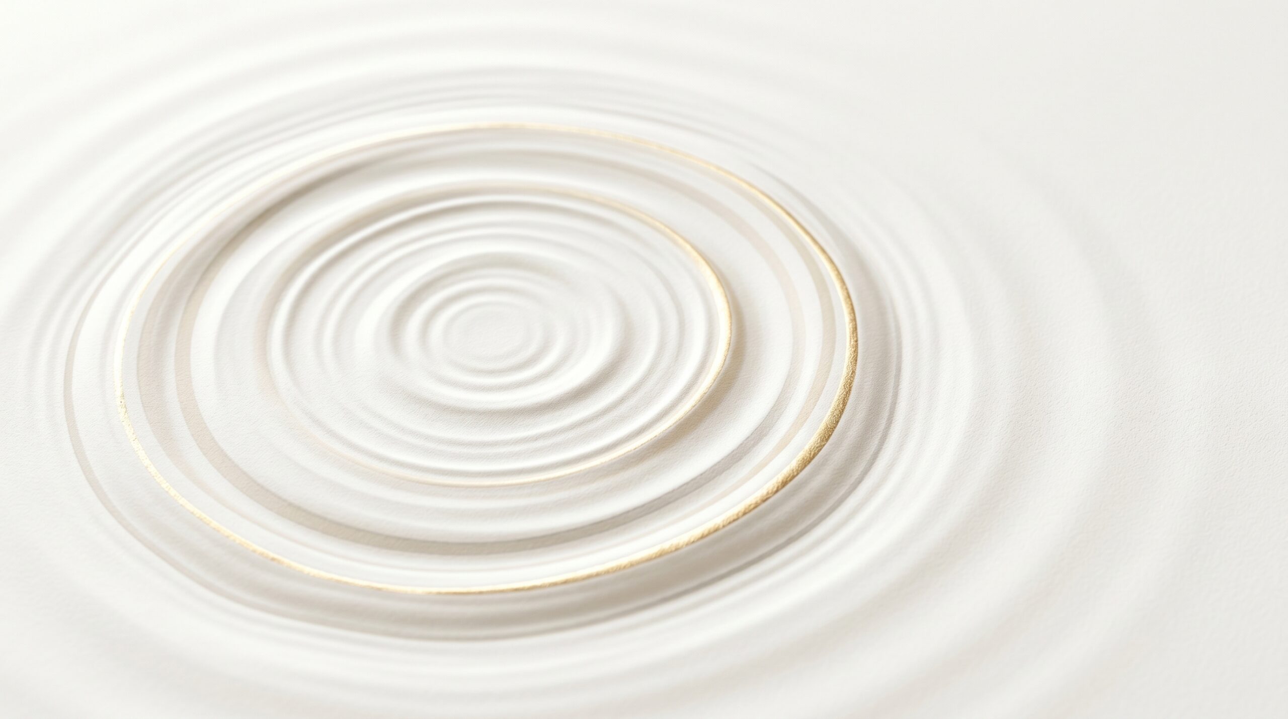 Minimalist abstract frequency ripples representing whole-body vibration therapy