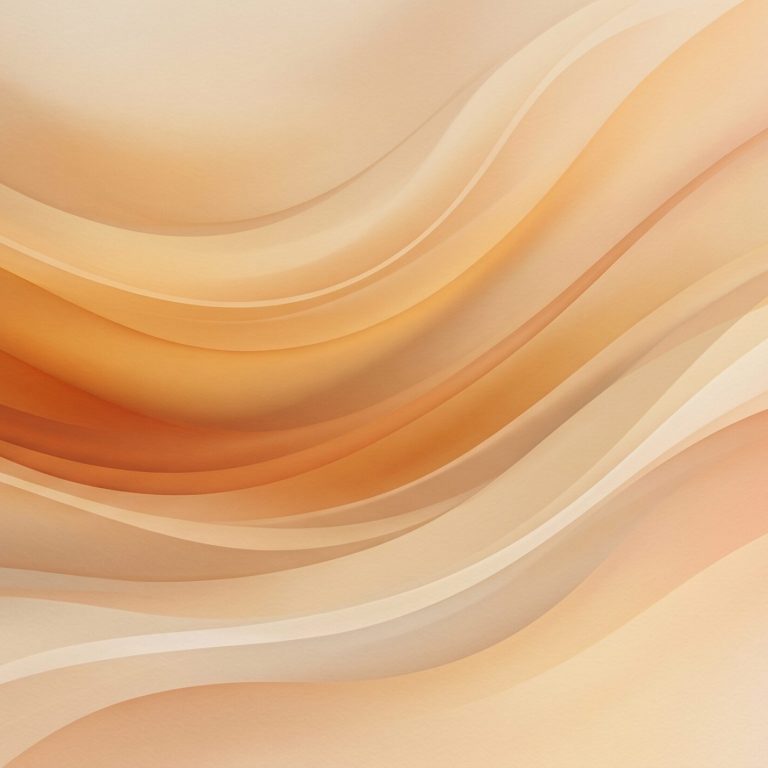 Warm flowing abstract lines representing healthy circulation and gentle movement